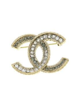 Chanel 15c Brooch Gold